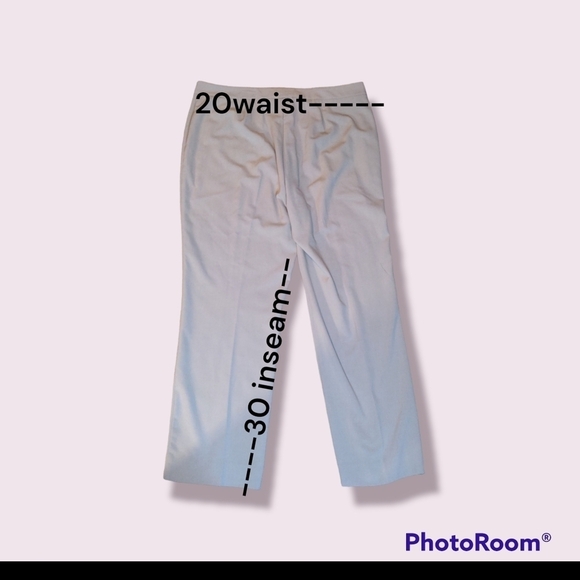 KHAKI Stretch Dress Pants Trousers Size 18 ~ j.h. collectibles - Picture 7 of 9